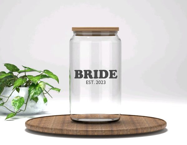 Bride Glass Cup - 16 ounce