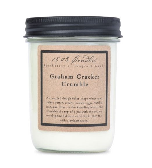 Graham Cracker Crumble Candle