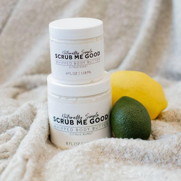 Citrus Burst Whipped Body Butter; Multiple Sizes