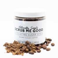 Brown Sugar Coffee Exfoliating Sugar Scrub // Multiple Sizes