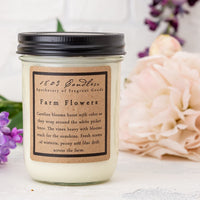 Farm Flowers Candle