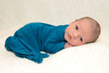 Blue Knotted Baby Gown