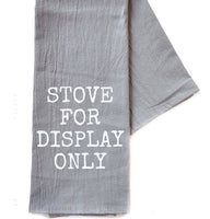 Stove For Display Only Tea Towel